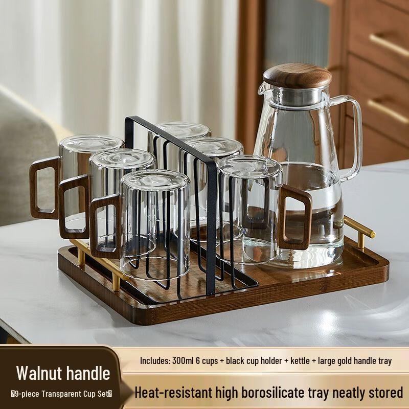 Jiakangming High Borosilicate Glass Cup Set