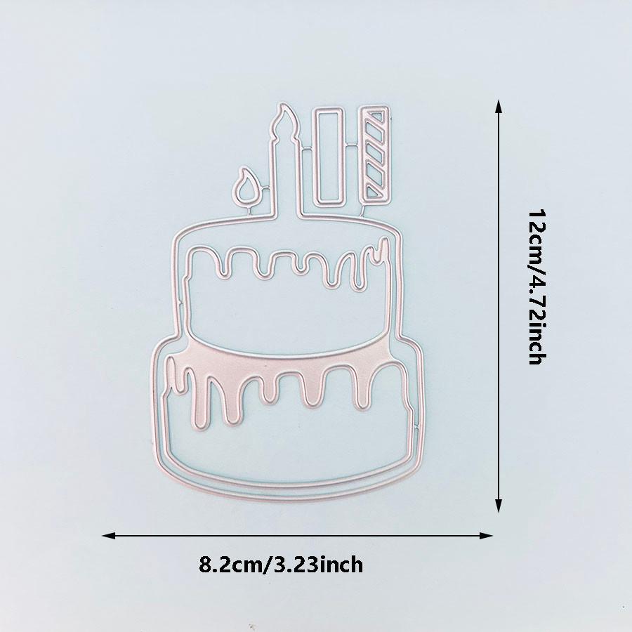 Cake Shaker Metal Cutting Dies Stencils DIY Scrapbooking Embossing Paper Crad Decorative Craft Die Cut