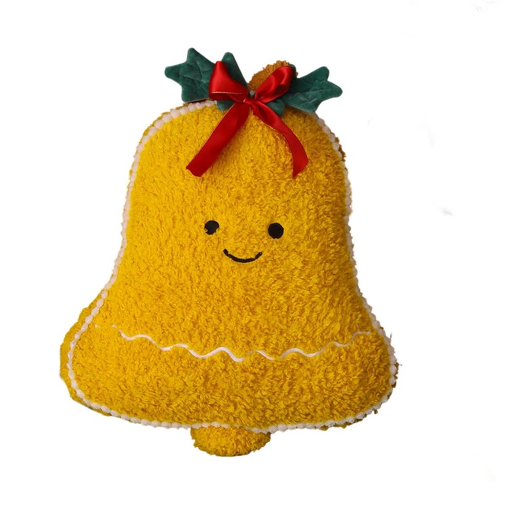 Colorful Christmas Day Decoration Pillow Plush Toy Doll Gingerbread Christmas Doll Gift