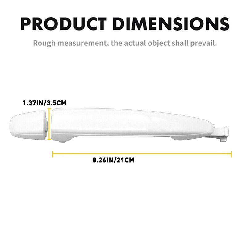 For Toyota Sienna Sienna 2004 2005 2006 2007 2008 2009 2010 6921308020 Accessories White Car Door Handle Rear Left Right Sliding