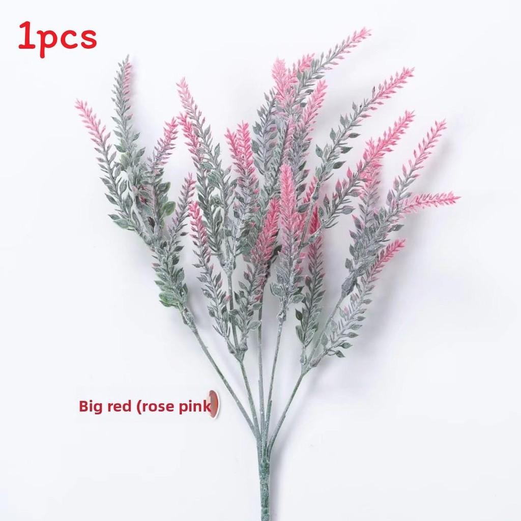 

Искусственная композиция из лаванды для сада, офиса, свадьбы, наружного декора красный