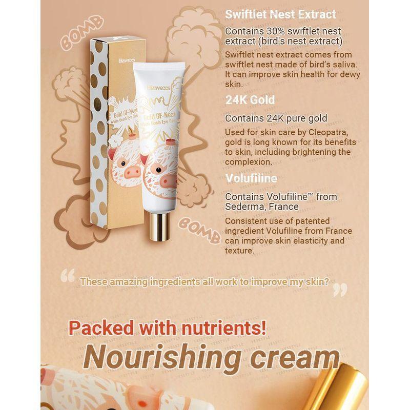 Elizavecca Gold CF-Nest White Bomb Augencreme 30 ml