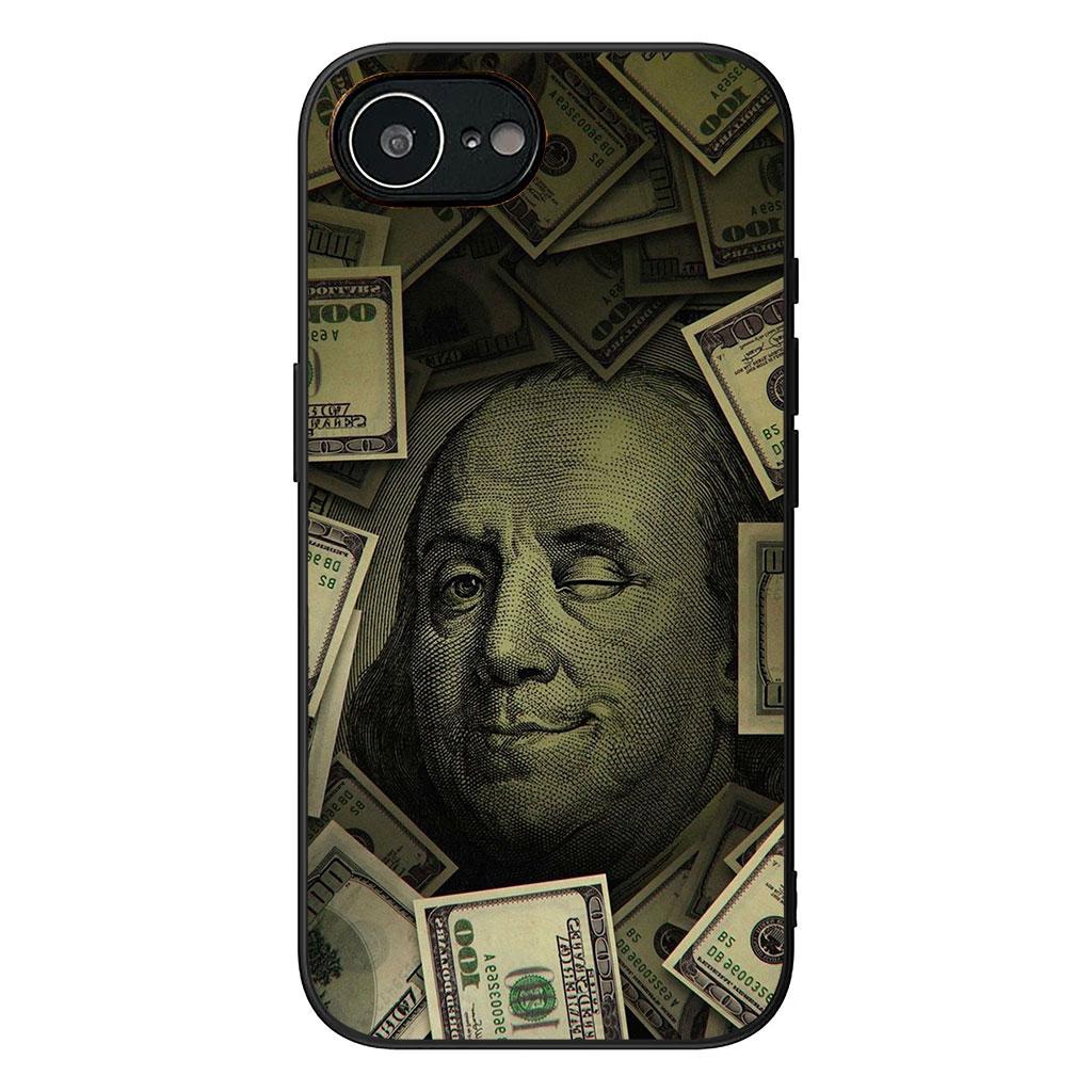Gold Money 100 D-Dollars Case for Samsung Galaxy A25 A37 A57 A12 A14 A31 A41 A50 A51 A70 A71 A72 A21S A04 M15 Note 20 9 8 10