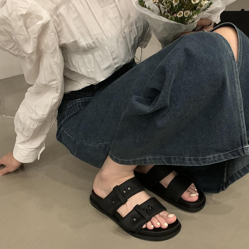 

trend 2024 Summer Platform Women Slippes Fashion Elegant Slip On Increase Slides Shoes Ladies Comfort Open Toe Beach Sandalias