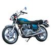 [Aoshima] Honda Hawk II CB 400T 1977 1/12 Scale Motorcycle Model Kit - Blue