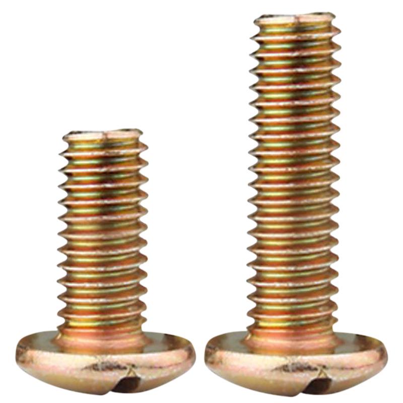 Ocynkowany żelazem Śruba Meblowa z Dużym Płaskim Łbem Krzyżowym - M5/M6/M8 Śruba z Łbem Grzybkowym