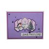 Castle Outside the Window Frame Metal Silvery Stencil Embossing Cutting Dies For Diy Scrapbooking Paper Album Cards Making