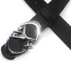 Stylish Crescent Moon & Star Buckle Belt for Jeans and Skirts - Versatile Fashion Leather Accessory