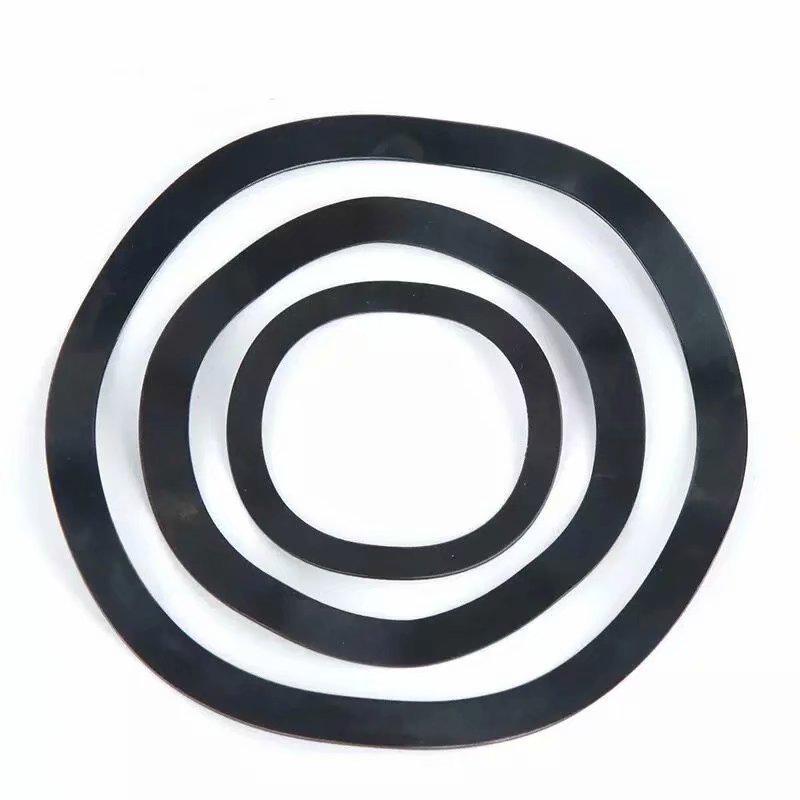 Corrugated Elastic Three-Wave Washer