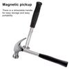 Portable Magnetic Tool Magnetic Pickup Tool with Retractable Handle for Home Workshop Strong Magnet Sweeper for Nails for Work