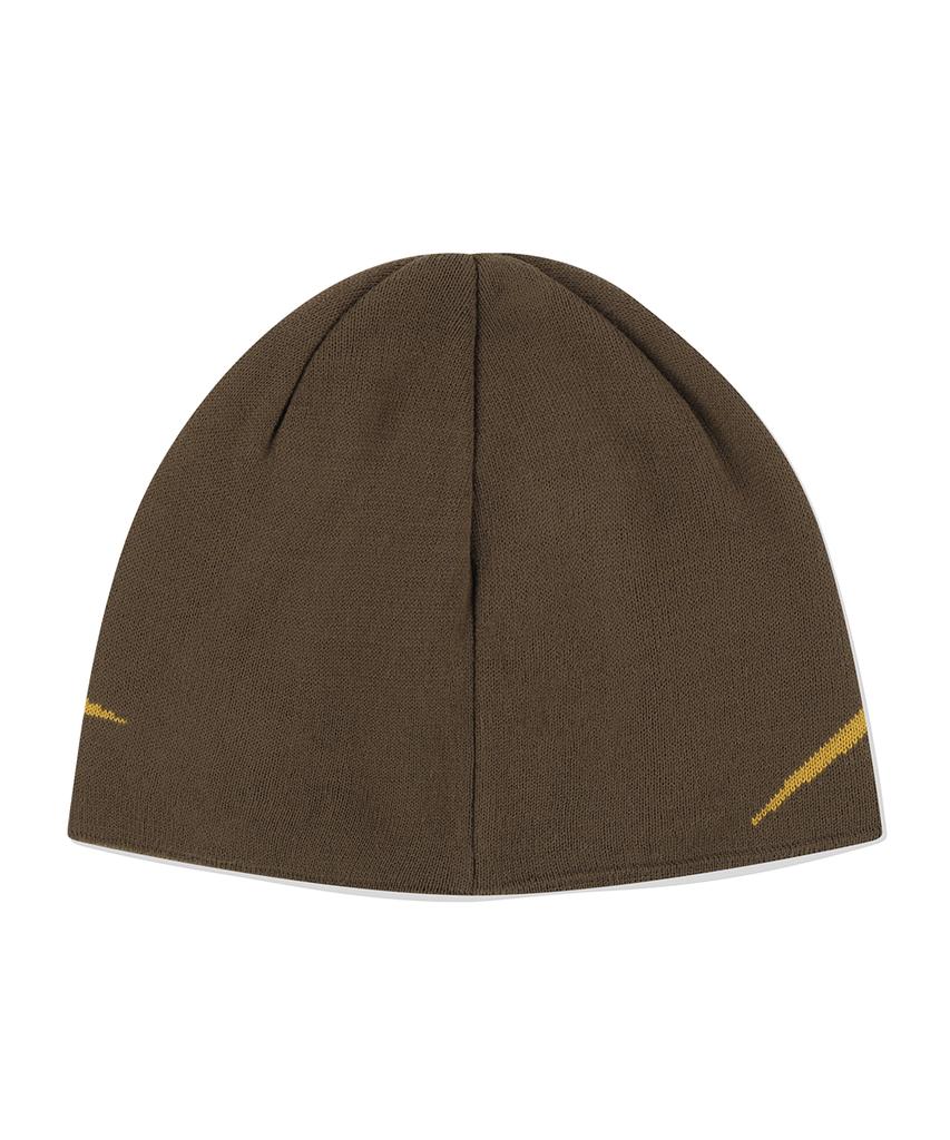 MAHAGRID Astro Logo Beanie Brownmg2Efmab39A)