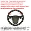 For Opel Mokka 2013 - 2016 ignia Astra J Hand Sewing Car Steering Wheel Cover