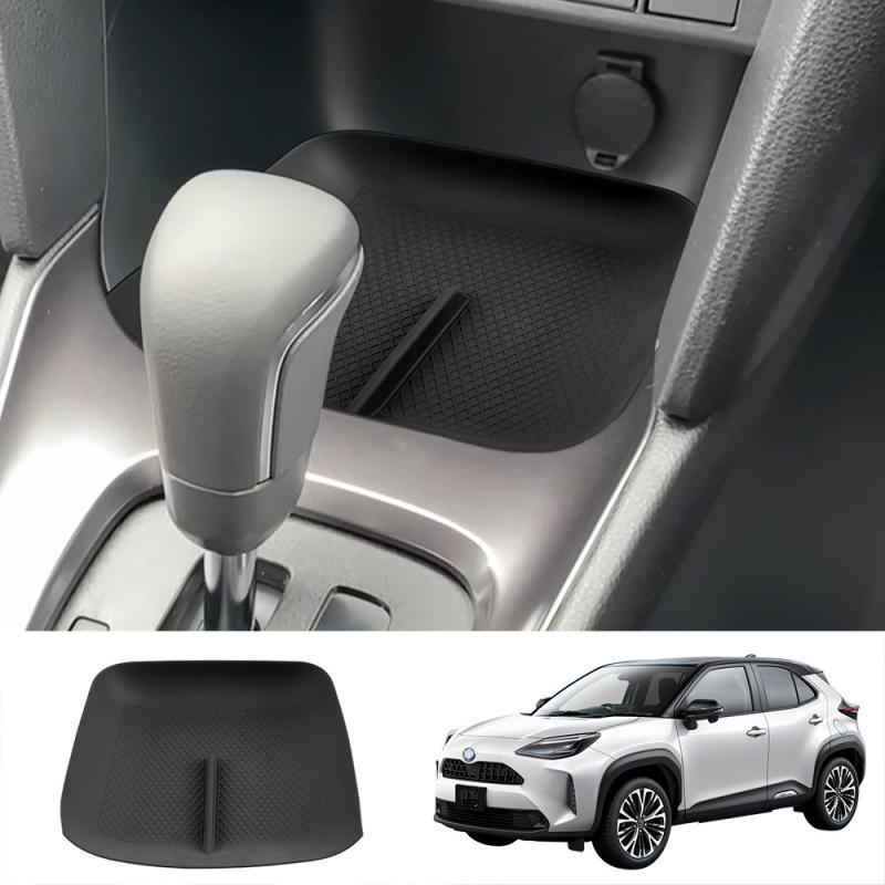For Toyota yaris cross - Interior central control water cup holder cover storage box pad navigation screen silicone pad