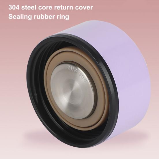 500ML Vacuum Flask LED Temperature Display Keep Warm/Cold Stainless Steel Gradient Smart Insulated Water Bottle for School