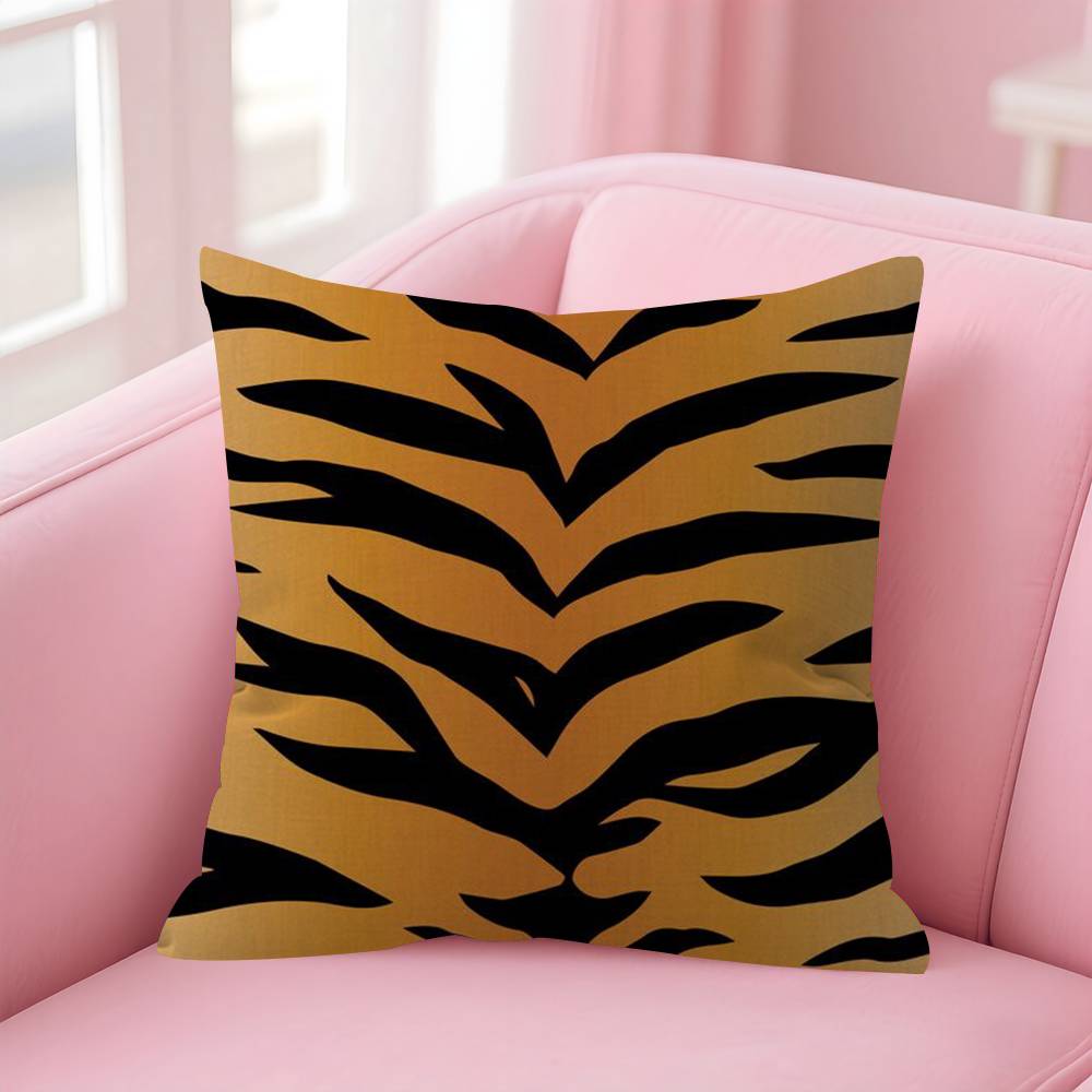 Fashion Leopard Personalized Pillow Dust Cover Bedroom Kids Party Decoration Pillowcase Birthday Children Gift