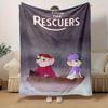 1pc, Disney The Rescuers Throw Blanket Soft & Cozy Blanket for Couch, Bed, Travel, Camping, Car