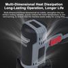 Angle Grinder 28000RPM Cordless Angle Grinder Electric Grinding Tool   Angle Grinder with 16.8V 2*1500mAh Battery and Cutting Blades LED Digital Di