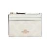 Skinny Id Case 11 Leather And Pvc Key Pouch Card Holder Mini Women Accessories Glacier-White 88208-IMRFF