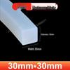 High-Temperature Resistant Transparent Silicone Rubber Sealing Strip
