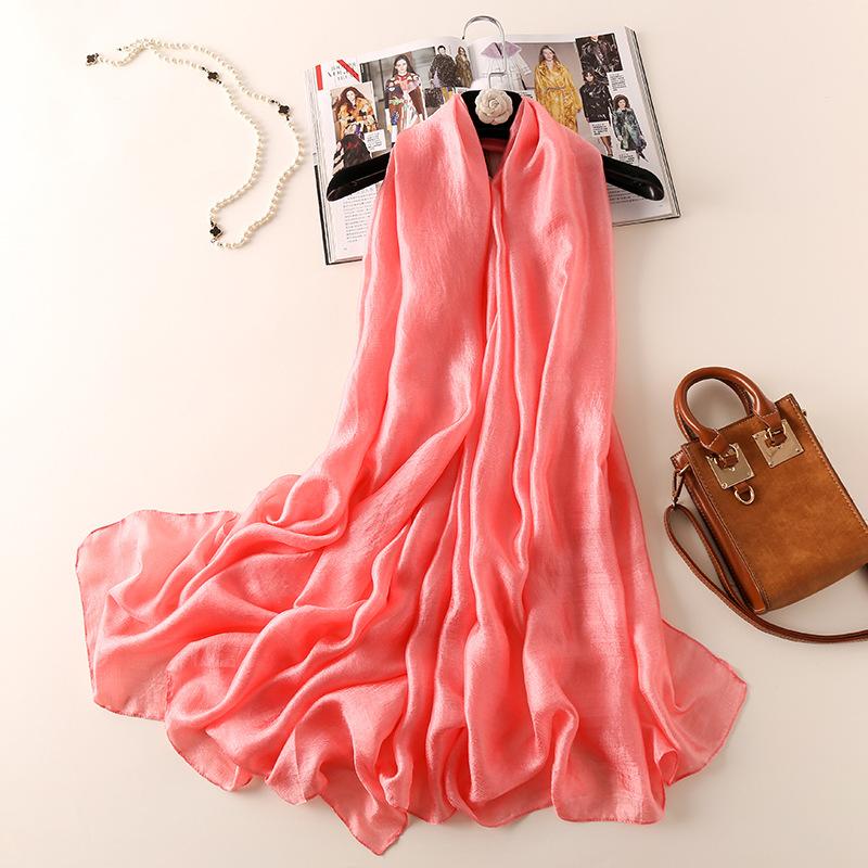 Linen Silk Women Candy Color Scarf For Spring Air Conditioning Towel Muslim Hijab  Fashion Lady Shawl Bufandas Muslim Hijab