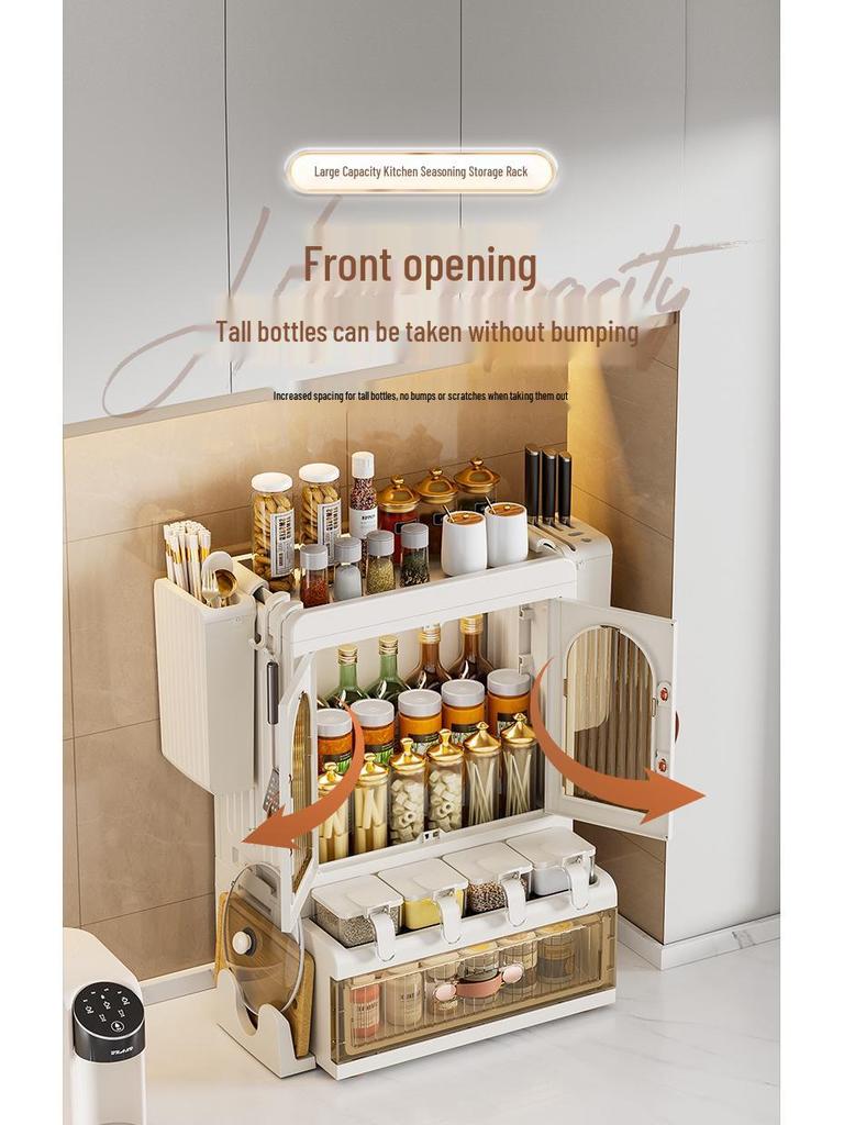 Multi-functional Kitchen Storage Rack & Knife Holder