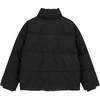 Calvin Klein Minimalist Comfortable Versatile Short Stand Collar Korean Style Down Jacket Women Jacket Black J224676BEH