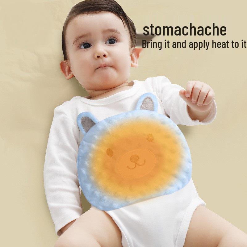Fascia Addominale Lenitiva per Bambino: Impacco Caldo di Fagioli Rossi per Coliche e Gonfiore