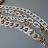 New Fashion Woman Bag Accessory Detachable Parts Replacement Chain Beige Resin Luxury Strap Women Acrylic Shoulder Handle Chain