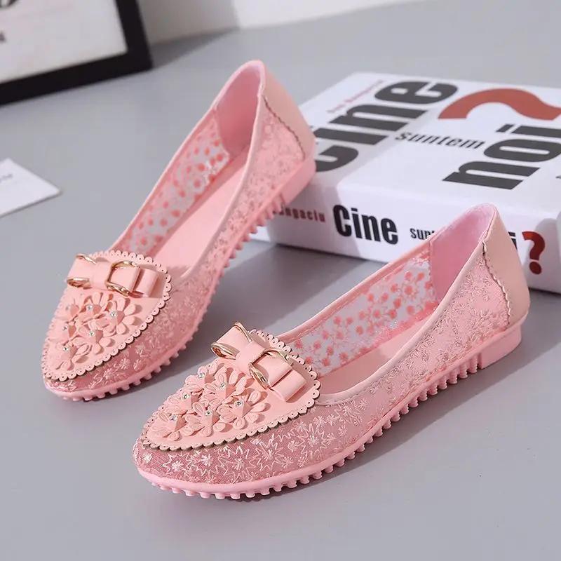 Fashion Mesh Breathable Flat Ladies Footwear Deals Designer Luxury Comfortable and Elegant Stylish Y2k Fashion Aesthetic Women's Shoes
