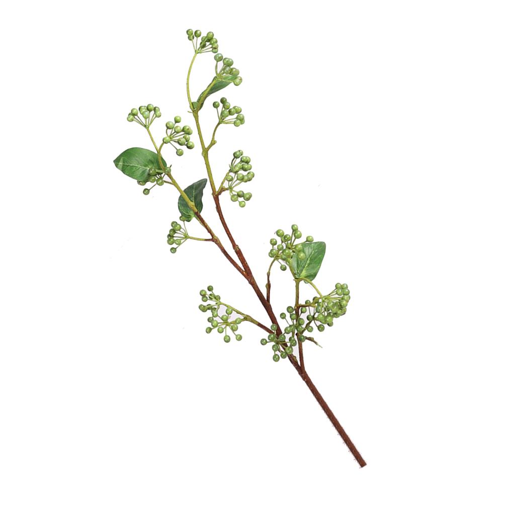 Artificial Fruit Branches Lifelike Versatile Simulation Fake Fruit Stems Plants for Home Decor Wedding Photography Green