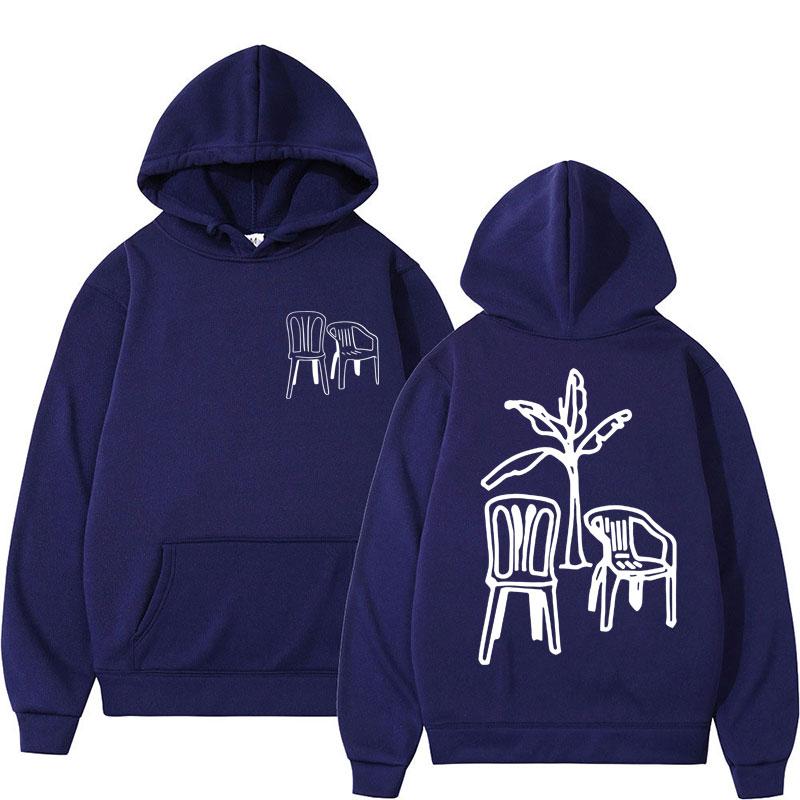 DTMF Fotos BAD BUNNY Felpe Uomo Donna Moda Hip Hop Musica Manica Lunga Pile Oversize Pullover