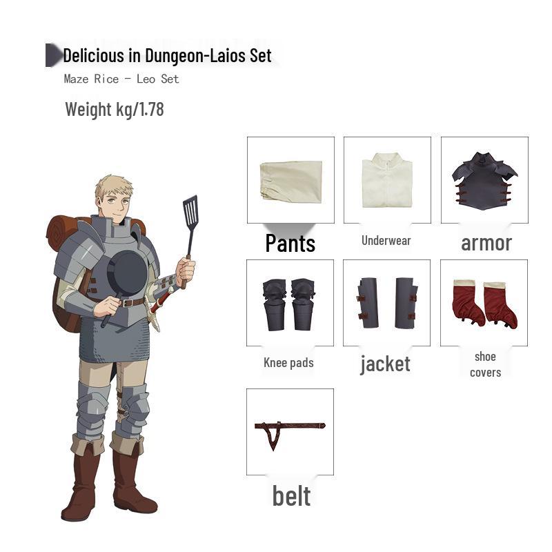 Delicious in Dungeon: Marcille Half-Elf Mage Cosplay for Halloween