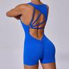 Tuta Yoga Senza Schiena SEXY Cloud Rise Palestra per Donne Outfit Sportivo Monopezzo Body Fitness Tuta Allenamento Tuta da Corsa Abbigliamento Sportivo