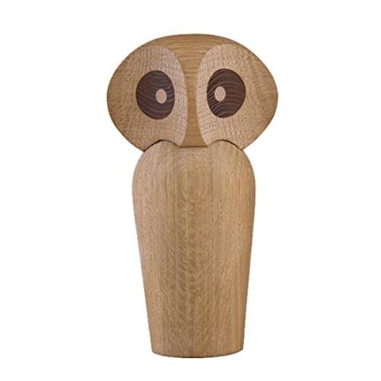 

ARCHITECTMADE Owl Natural Oak Scandinavian Wooden [Authorized Import] (Large 470-A) - Denmark, Object/Ornament