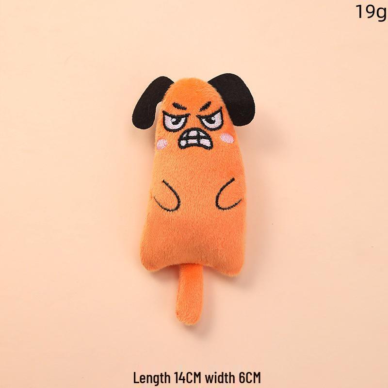 Catnip Emoji Plush Toy for Cats - Boredom Relief & Energy Burner
