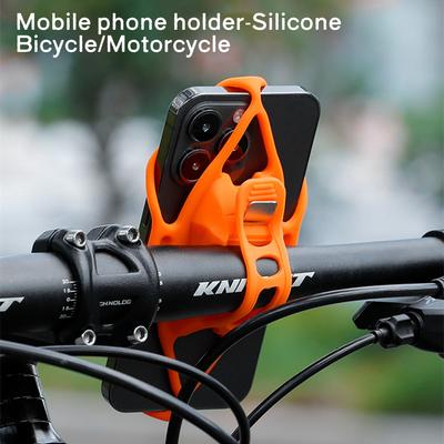 Silikon-Handyhalter für Fahrräder und Motorräder