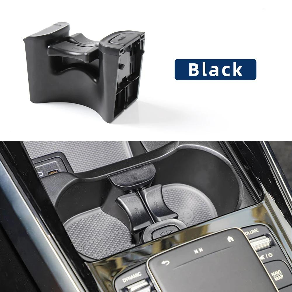 

A1778109703 Cup Holder Divider Centre Console Cup Holder Divider For MERCEDES Benz A CLASS W177 GLA GLB W247 B W243 CLA C118 Black- 1 PC