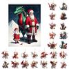 New Christmas Advent Countdown Blind Box: 24 Days of Christmas Tree Ornaments with Dinosaur Pendants