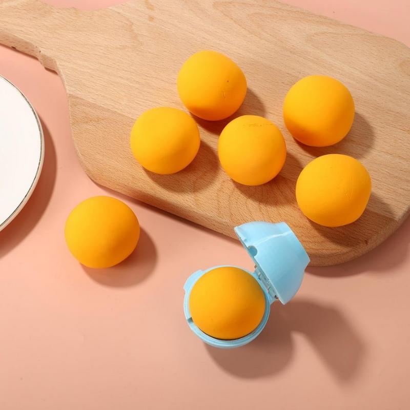 Blau Runde Kuchenpressform Formgebungsform 3D-gedruckte Plastikkugel Gebäck Schokolade Backrahmen Werkzeug Für Partys Hochzeiten Desserts