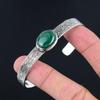 Heart Chakra Pear Malachite Gemstone 925 Sterling Silver Birthday Sister Bangle