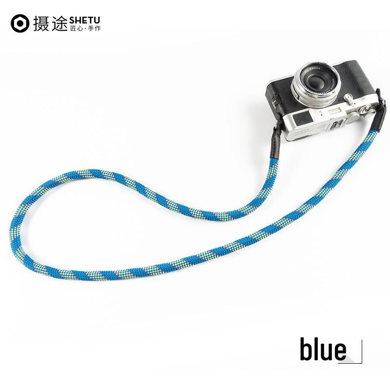 Shetu Vintage Mountaineering Camera Strap for Leica, DSLR, and Mirrorless Cameras