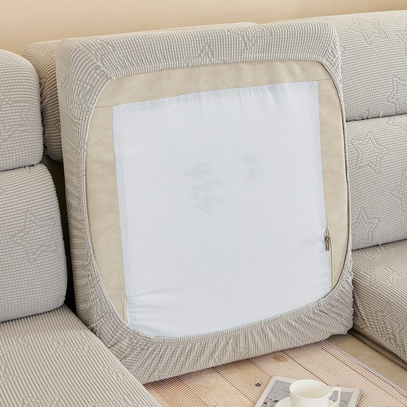 Elastisk Sofatrekk, Nytt Universelt Altomfattende Sofaputeryggtrekk, Universelt Sklisikkert Sofatrekk, Fortykning