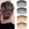 Vintage Haar Seitenklammern Plastikkamm für Frauen Einfache Haarnadel Starker Halt Haarspangen Mode Haaraccessoires