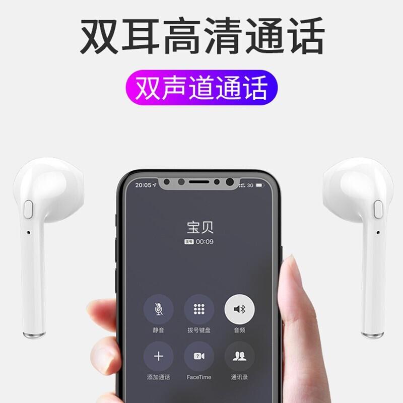 

Mini i7i9s Noise-cancelling headphones in matte macaron colors, 2nd, 3rd, 4th, and 5th generations i12Wireless Bluetooth Headphones with Ultra-Long I9S Full Set