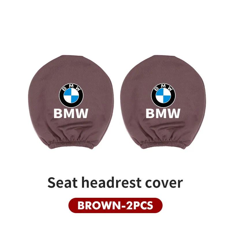 2025 Hot Car Seat Headrest Neck Pillow Dustproof Protective Cover For BMW E87 E70 E91 E30 G20 E92 E93 E60 E46 E90 G30 E53 X1