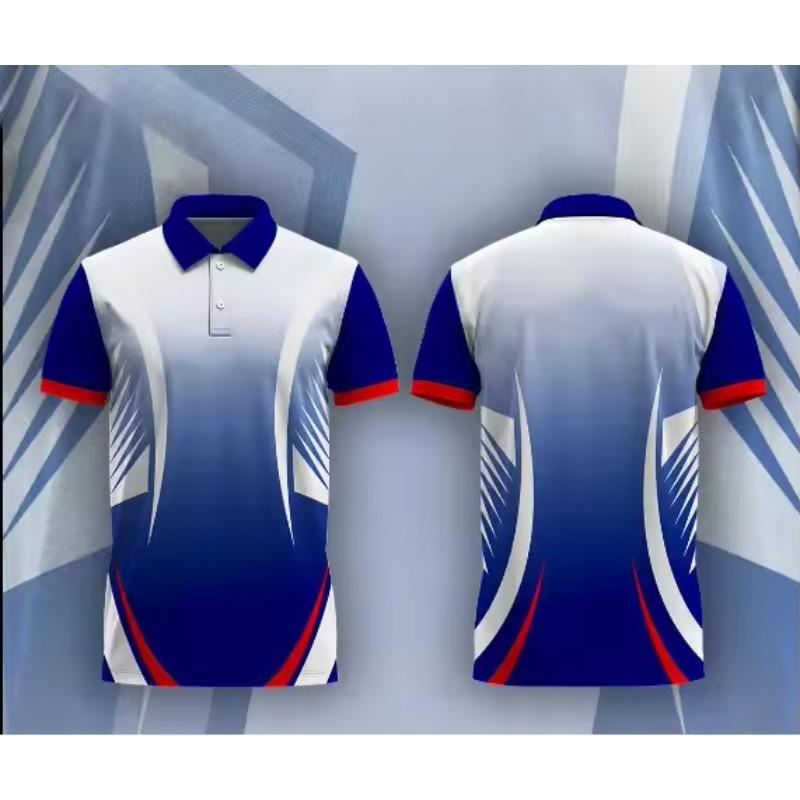 Polo da Uomo a Strisce Colorate Stampate in 3D per Uomo Abbigliamento 2026 Magliette a Maniche Corte Estive Sportive Top con Collo a Revers T-Shirt Oversize