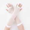 Black Neon Fishnet Fingerless Long Gloves Arm Cuff Party Wear Fancy Dress for Women Sexy Girls Punk Goth Dance Party Mesh Gloves