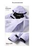 Women's Water-Repellent 3-in-1 Detachable Down Hooded Jacket - Autumn/Winter Mountaineering Top.