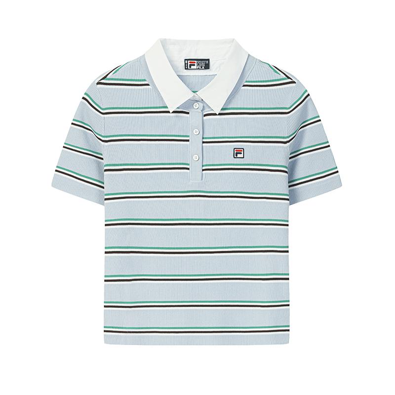 FILA Heritage Color Block Полосатый Винтажный Вязаный Свитер Женские топы F11W638411FZB M