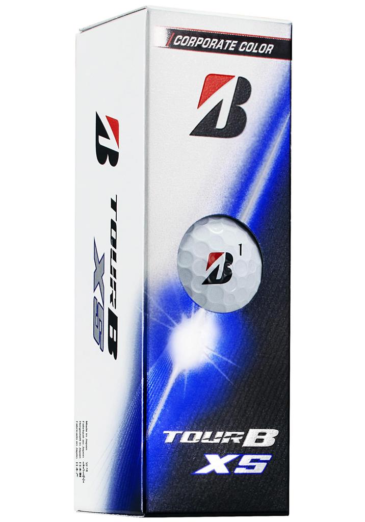 BRIDGESTONE TOUR B XS Golf 2026 Corporate Color Balls, Model, 12-Pack, (S6CXJ)